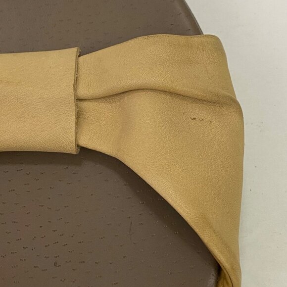 Skechers Shape-Ups 24918 Leather Camel Tan Sandals Ankle Straps Walking Size 7.5 - Picture 7 of 15